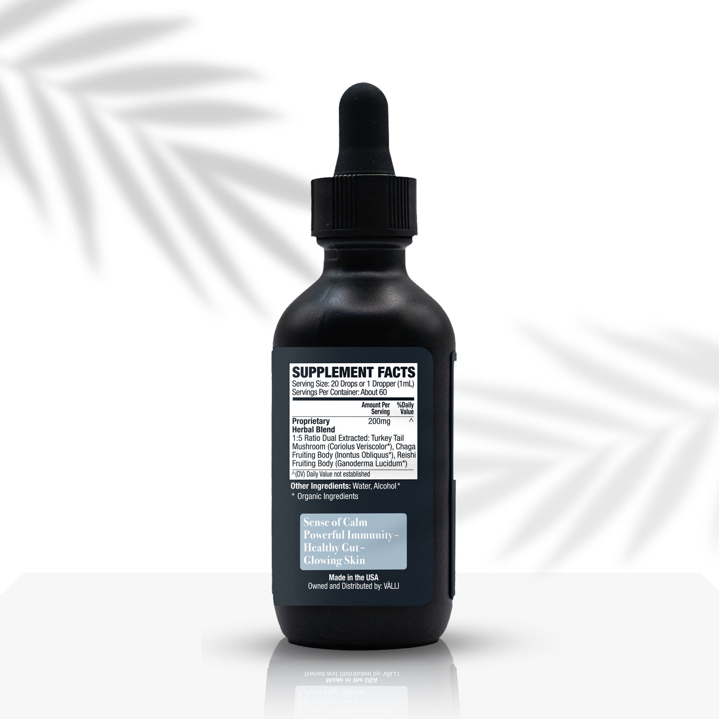 VÀLLI Serenity Mushroom Tincture