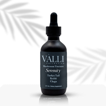 The Ultimate Zen Package: VÀLLI Serenity Tincture + Soy Candle (Teak & Oud Wood)