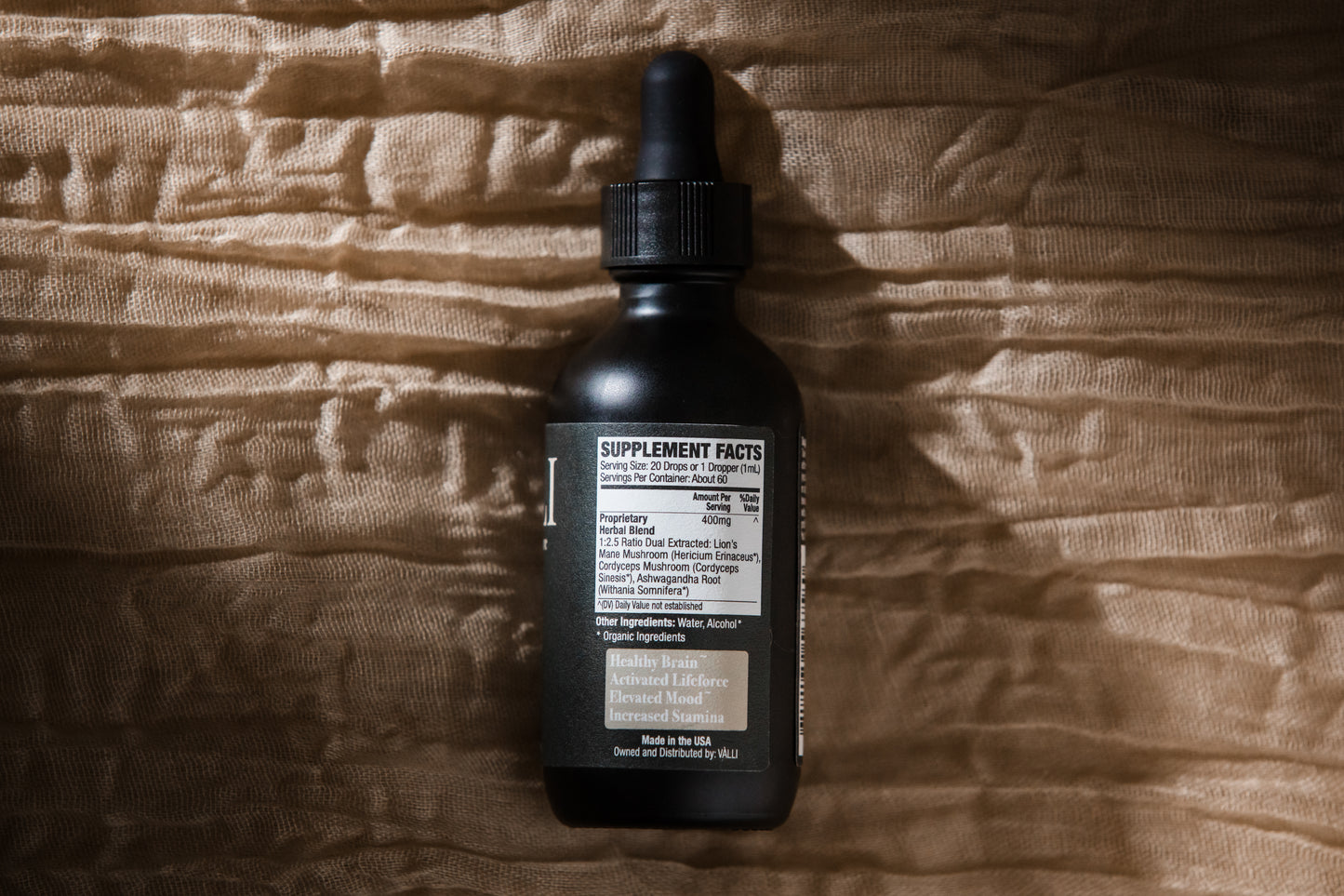 VÀLLI Vitality Mushroom Tincture